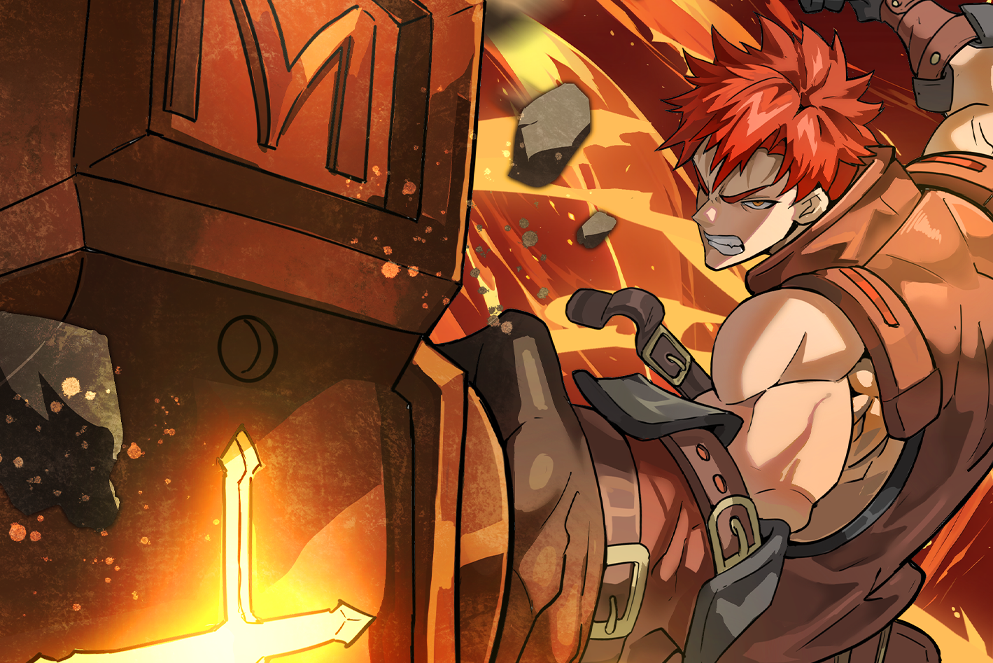 The free Gates of Krystalia demo scenario and warrior