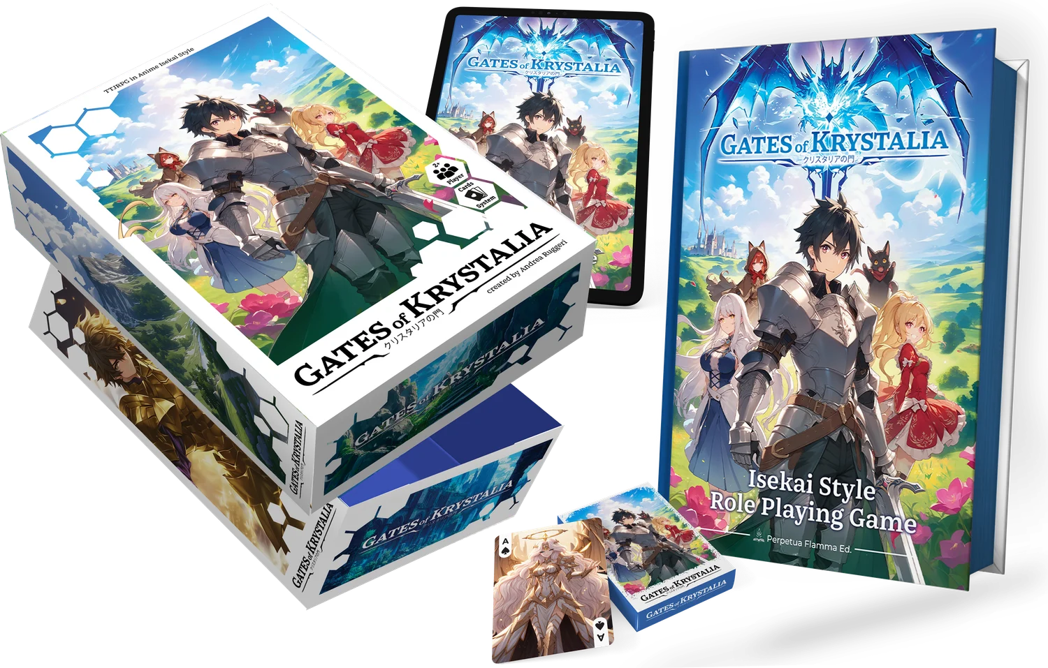 Hero Bundle with Core Rulebook, Vital Energy Deck and Elegant Box